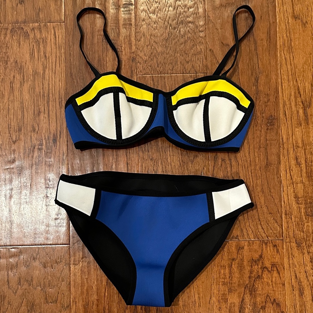 Colorblock Bikini Set - Picture 4 of 4